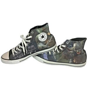 Converse Batman THE DARK KNIGHT RISES, Mens 11, Womens 13 - Chuck Taylor - NICE